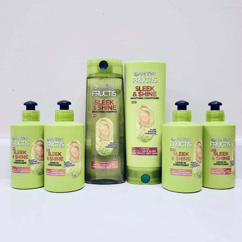 Garnier Fructis Sleek & Shine Hair Bundle